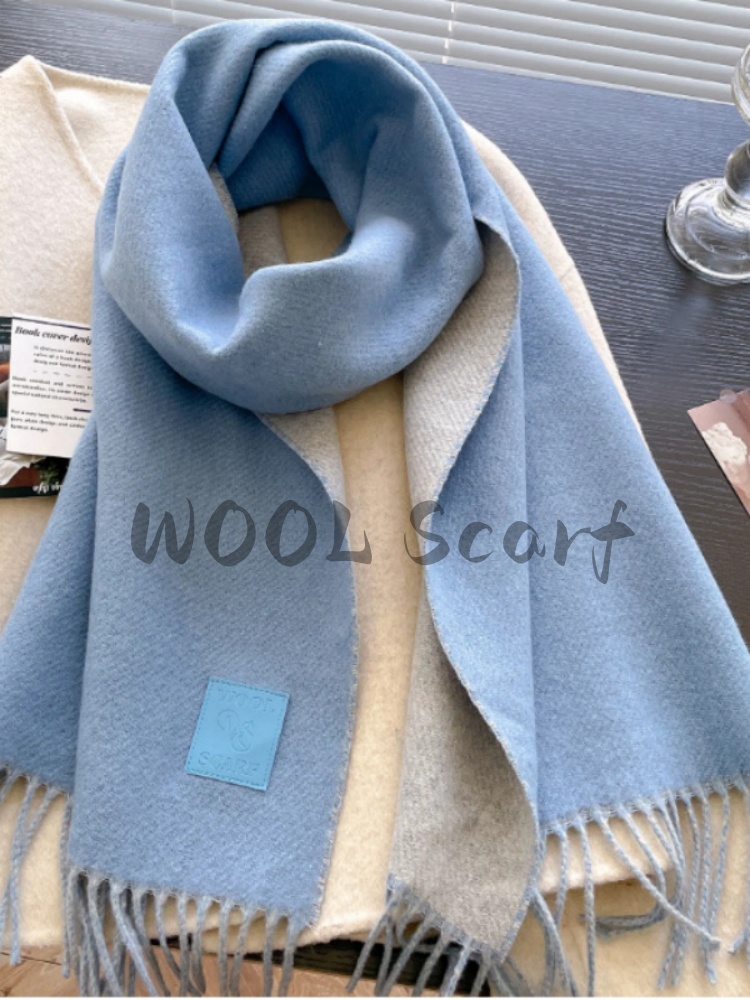 NEW Wool Winter Thick Warm Sca - Cashmere Pashmina Wrap บทวิจารณ์และราคา