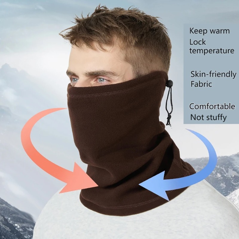 Winter Neck Warmer Gaiter Scar - Neck Gaiter Fleece บทวิจารณ์และราคา