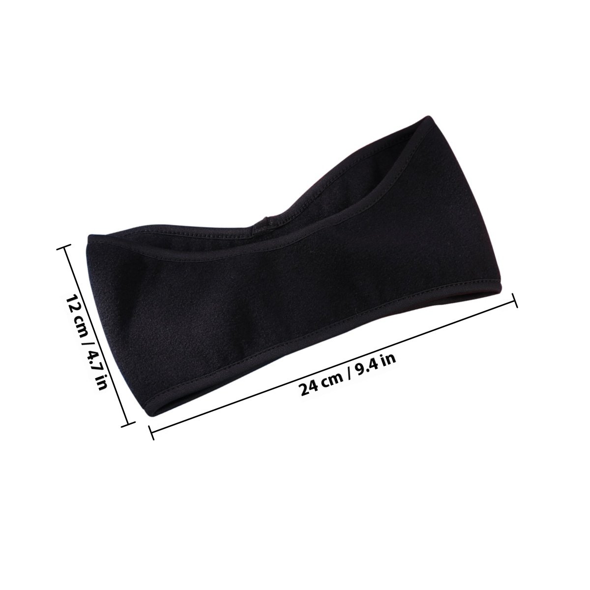 Unisex Black Ear Warmer Headba - Fleece Ear Warmer Band บทวิจารณ์และราคา
