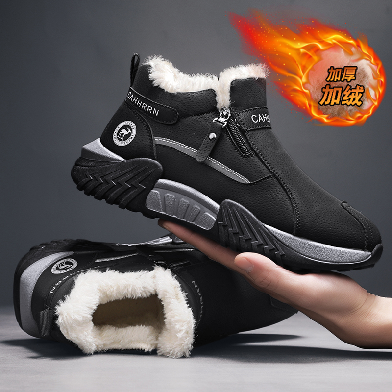 men boots 2025 New Winter Slip - Waterproof Winter Boot บทวิจารณ์และราคา