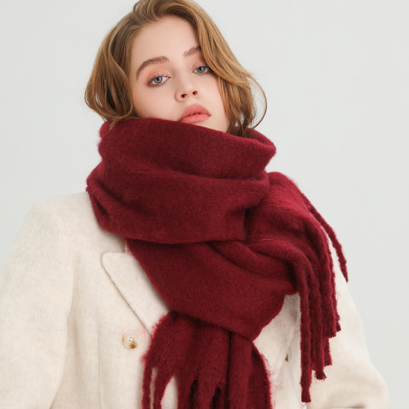 Winter Scarf for Women Cashmer - Shawl Wrap Winter บทวิจารณ์และราคา