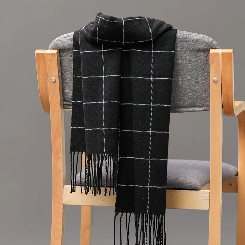 2023 New Winter Men Scarf Keep - Cashmere Pashmina Wrap บทวิจารณ์และราคา