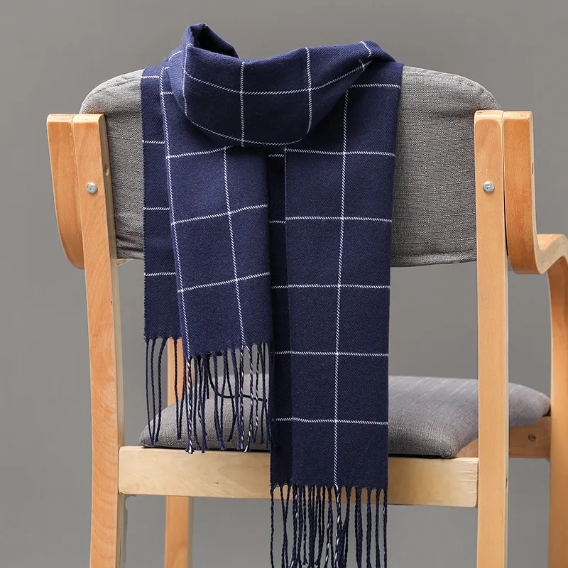2023 New Winter Men Scarf Keep - Cashmere Pashmina Wrap บทวิจารณ์และราคา