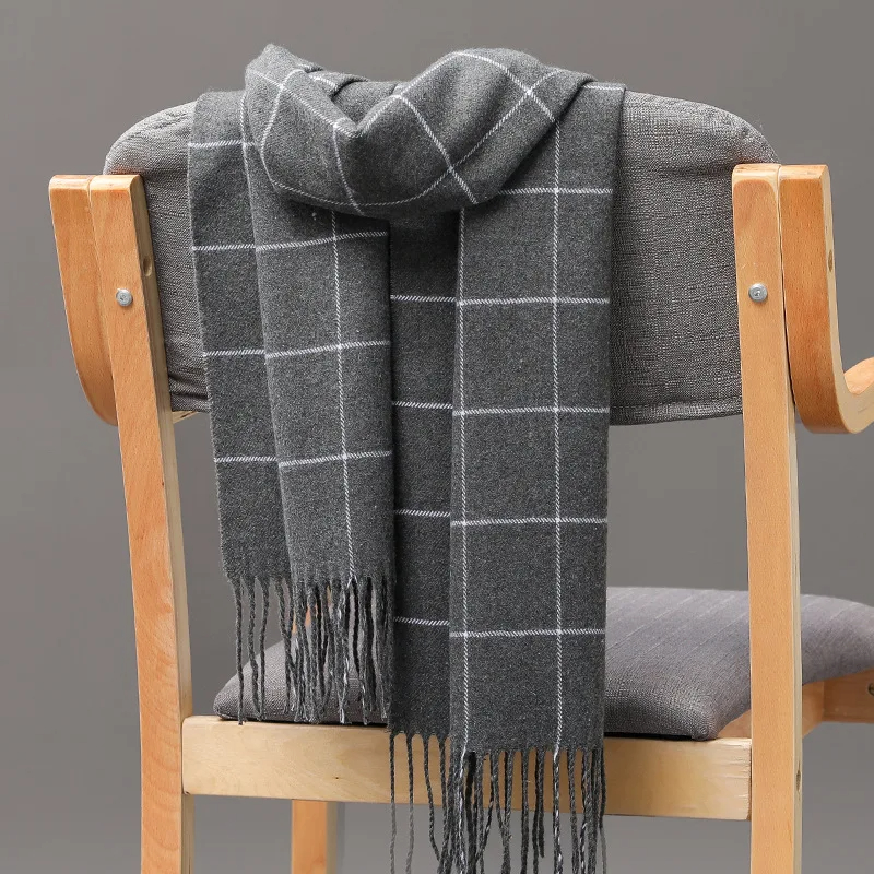 2023 New Winter Men Scarf Keep - Cashmere Pashmina Wrap บทวิจารณ์และราคา