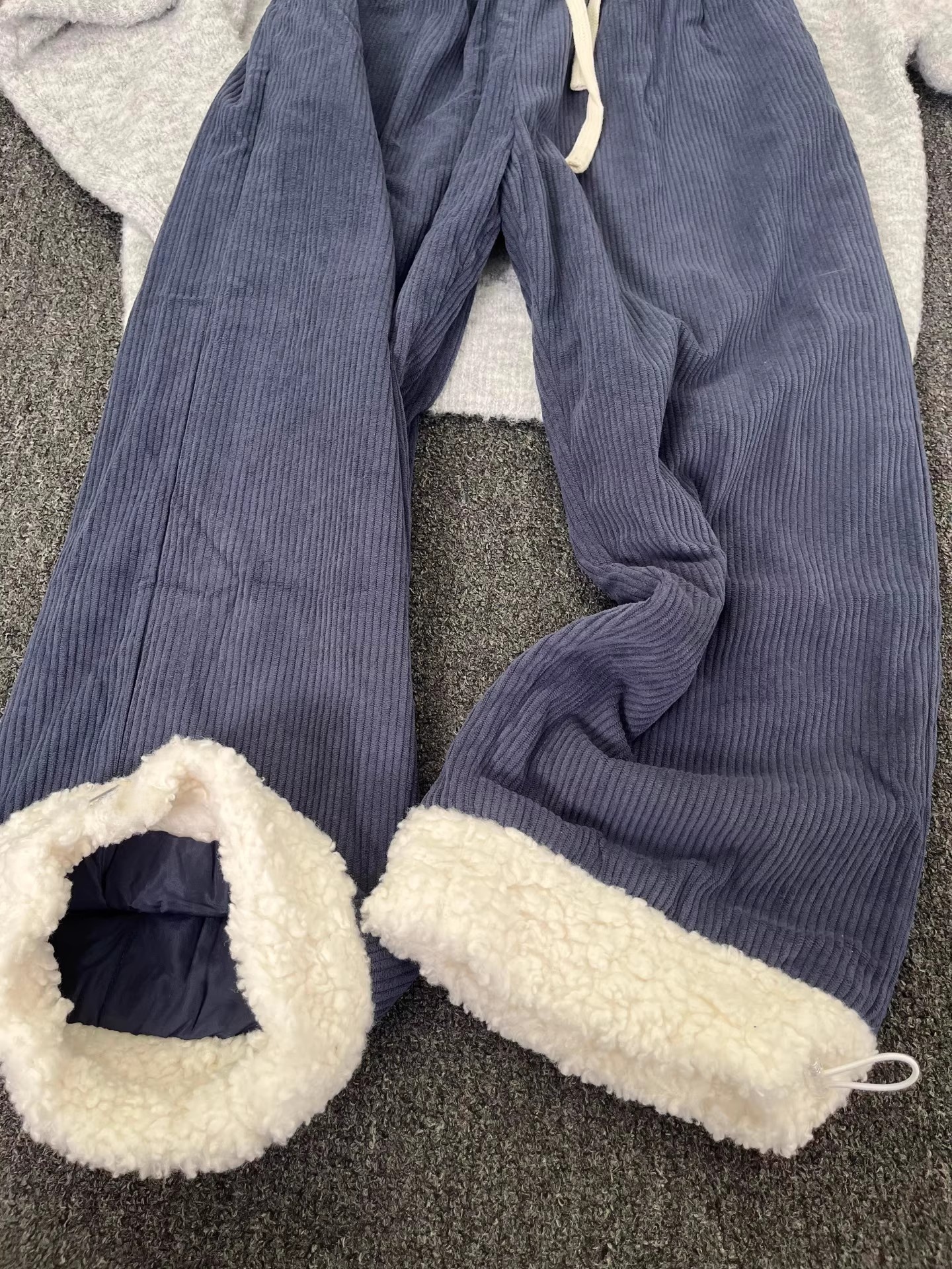 Thiened Winter Snowboard Pants - Corduroy Pant Warm บทวิจารณ์และราคา
