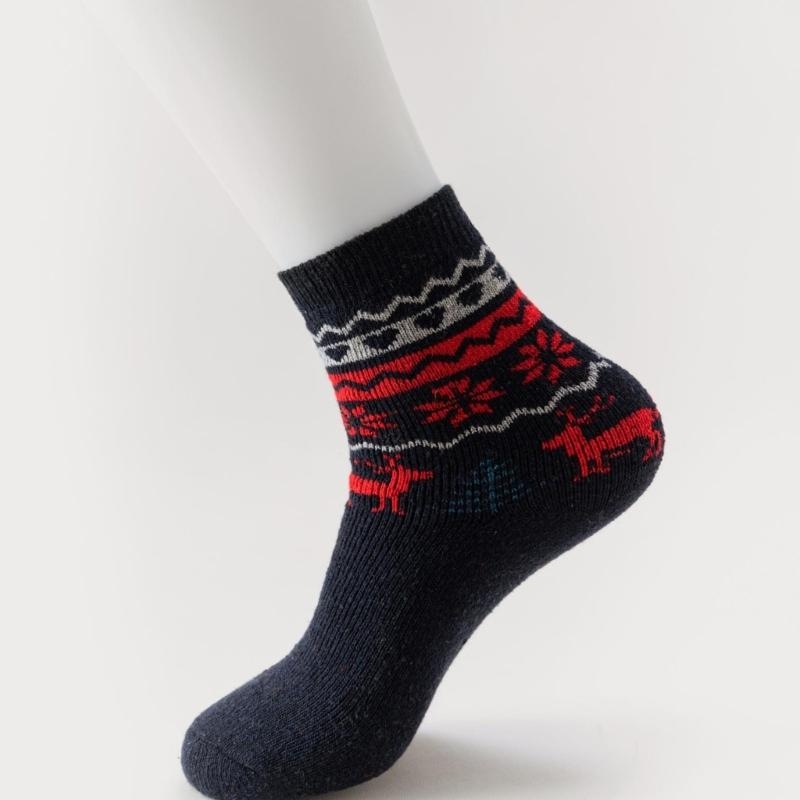 5 Pairs Men's Faux Wool Socks  - Thermal Sock Wool บทวิจารณ์และราคา