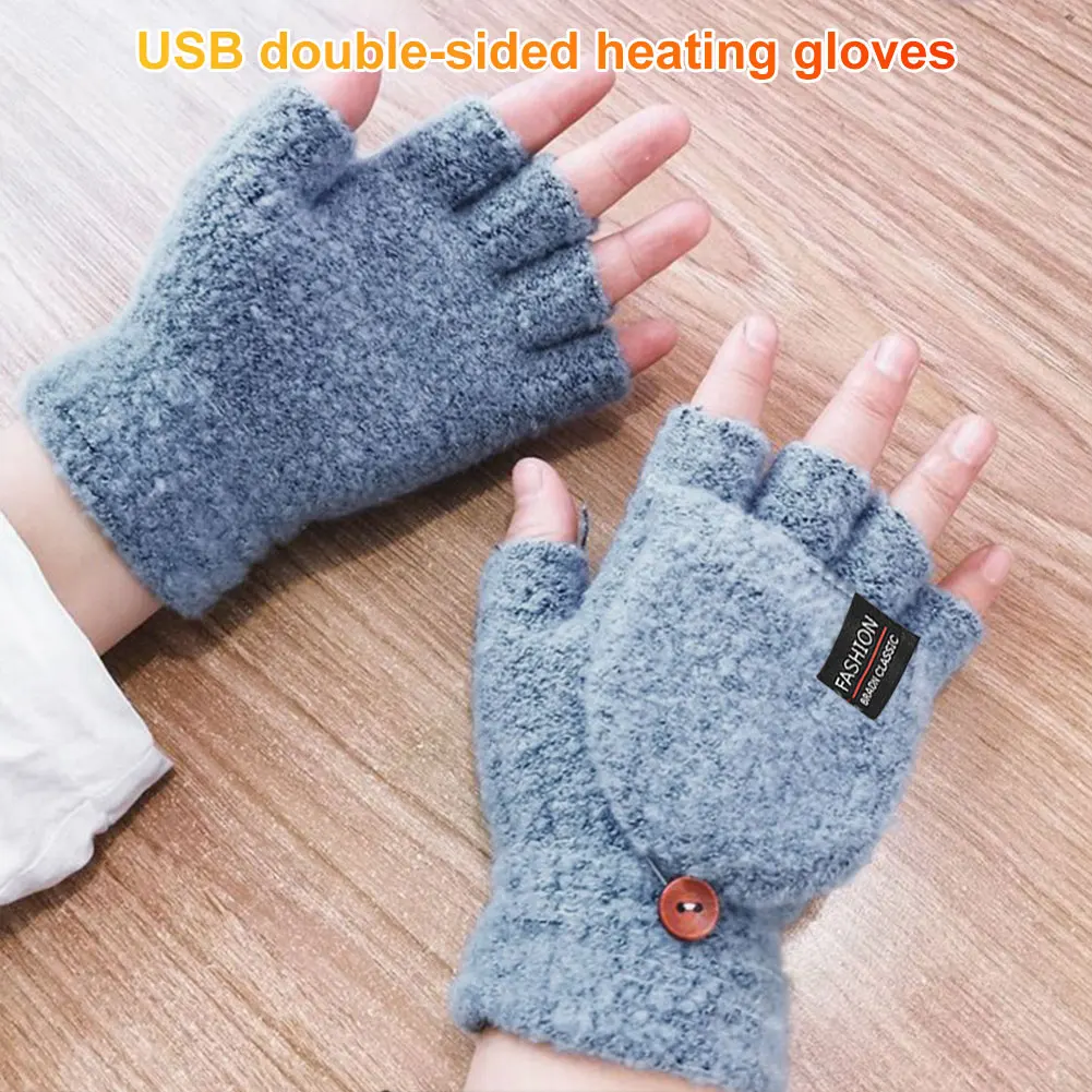 USB Electric Heated Gloves Win - Touch Screen Gloves บทวิจารณ์และราคา