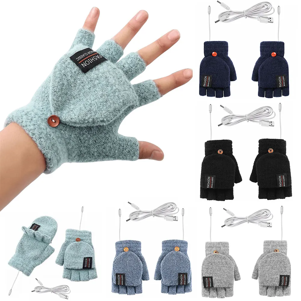 USB Electric Heated Gloves Win - Touch Screen Gloves บทวิจารณ์และราคา