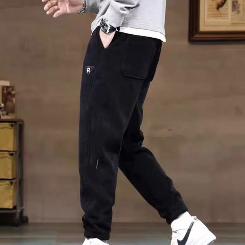 Men’s Winter Fleece Lined Pant - Corduroy Pant Warm บทวิจารณ์และราคา