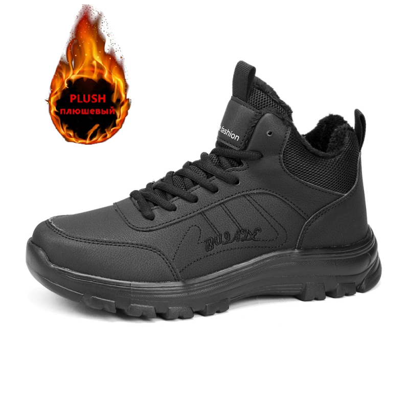 Brand Men's Boots Warm Plush S - Waterproof Winter Boot บทวิจารณ์และราคา
