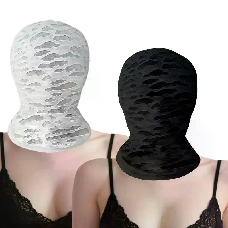 Gothic Punk Distressed Ripped  - Balaclava Ski Mask บทวิจารณ์และราคา