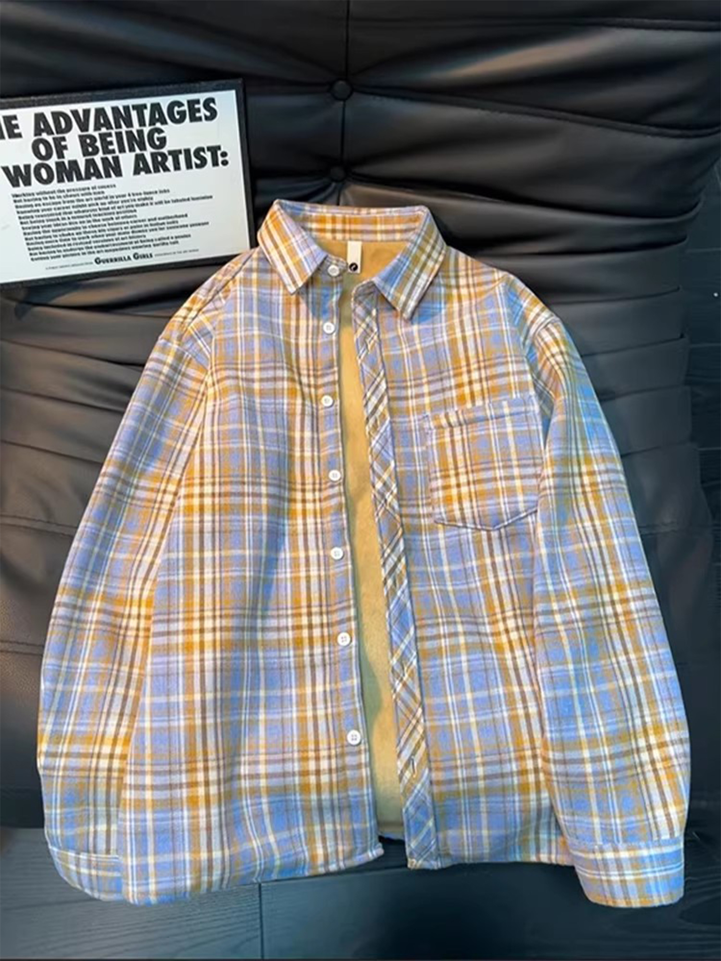 Men's Vintage Plaid Flannel Sh - Flannel Shirt Lined บทวิจารณ์และราคา