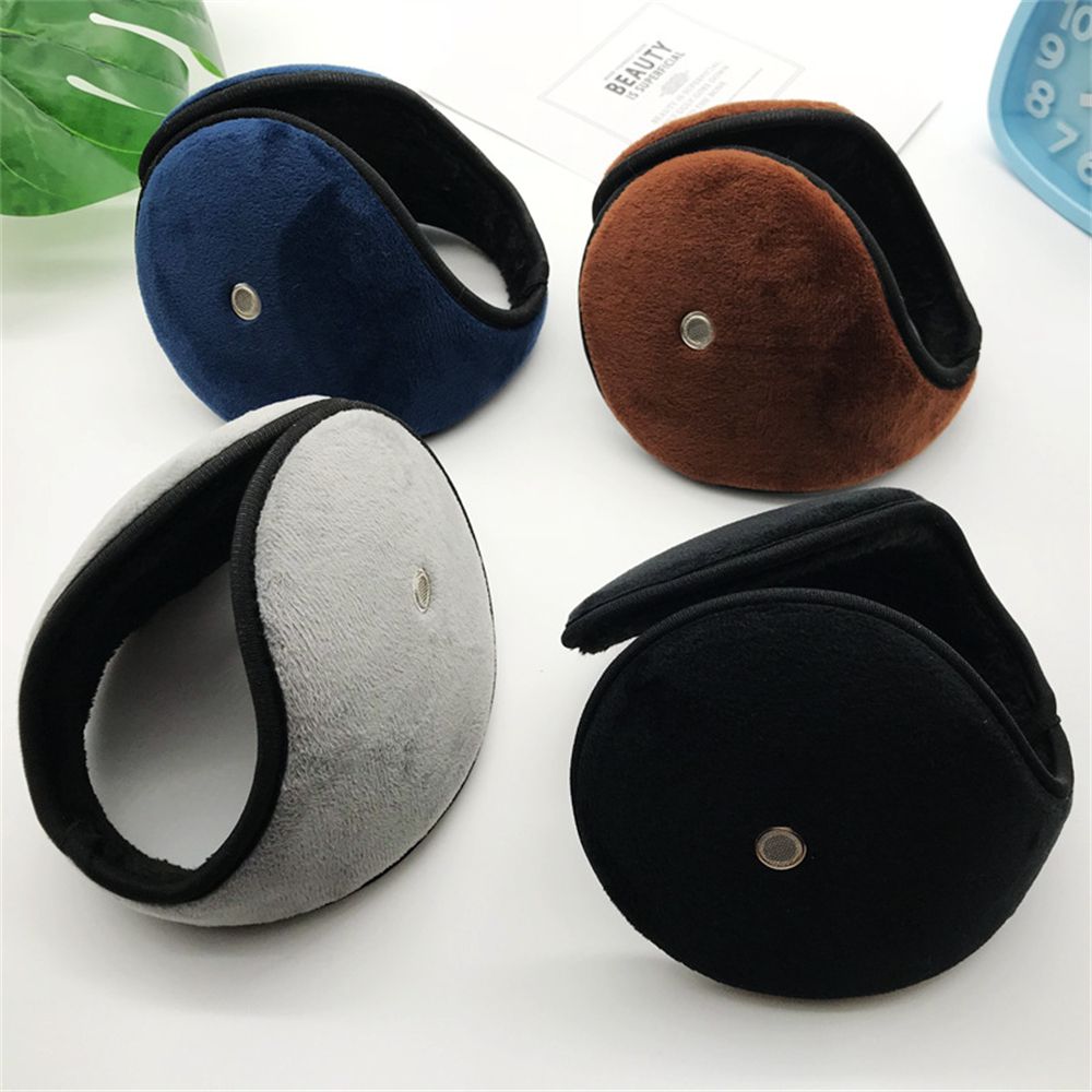 Mens Ear Muffs Winter Ear Warm - Fleece Ear Warmer Band บทวิจารณ์และราคา