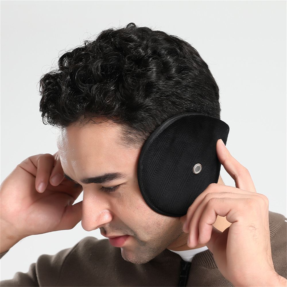 Mens Ear Muffs Winter Ear Warm - Fleece Ear Warmer Band บทวิจารณ์และราคา
