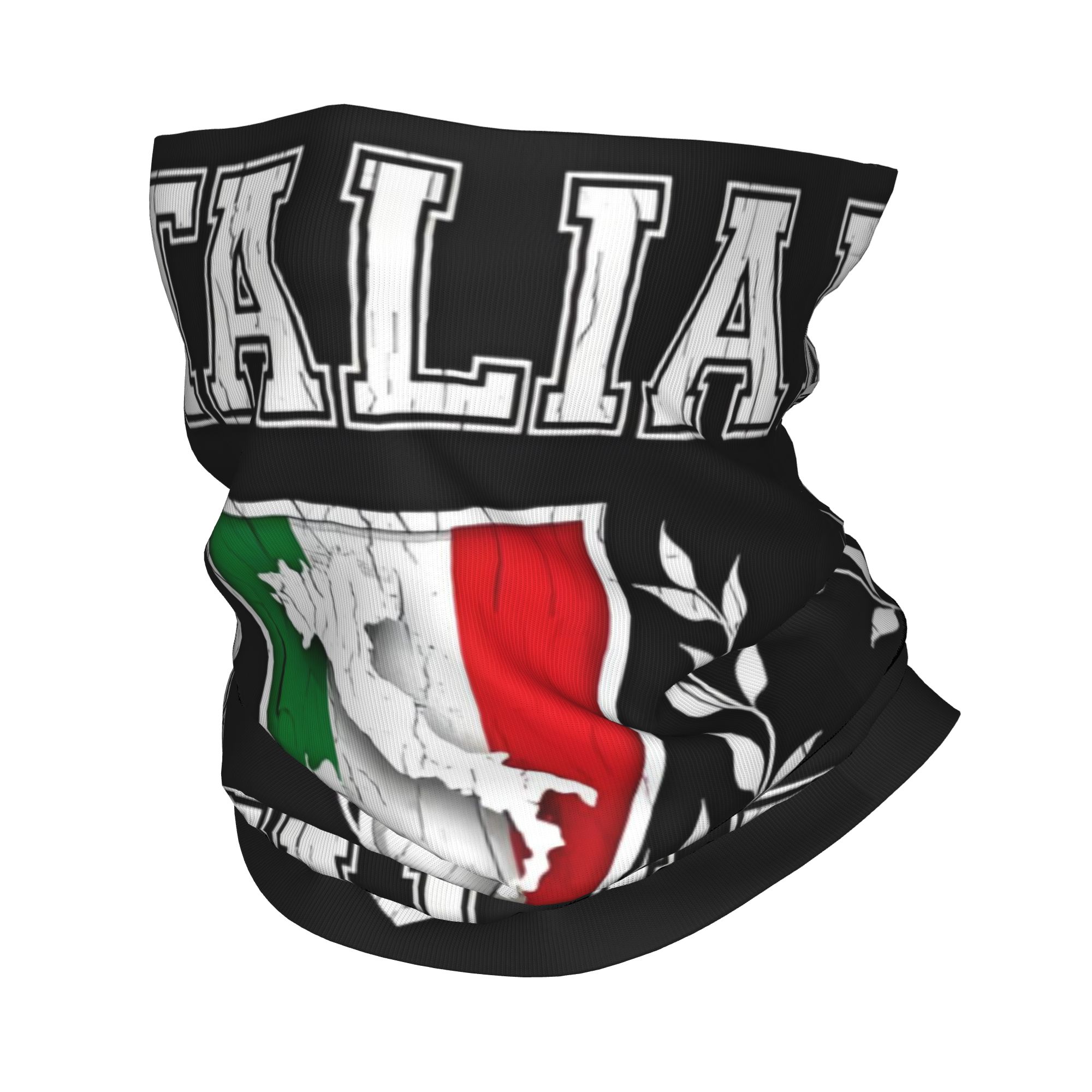 Custom Italy Flag Bandana Neck - Neck Gaiter Fleece บทวิจารณ์และราคา
