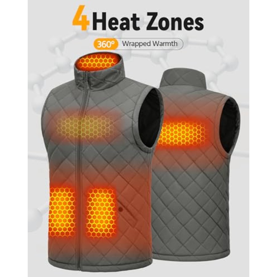 Wulcea Graphene Heated Vest Fo - Heated Vest Battery บทวิจารณ์และราคา
