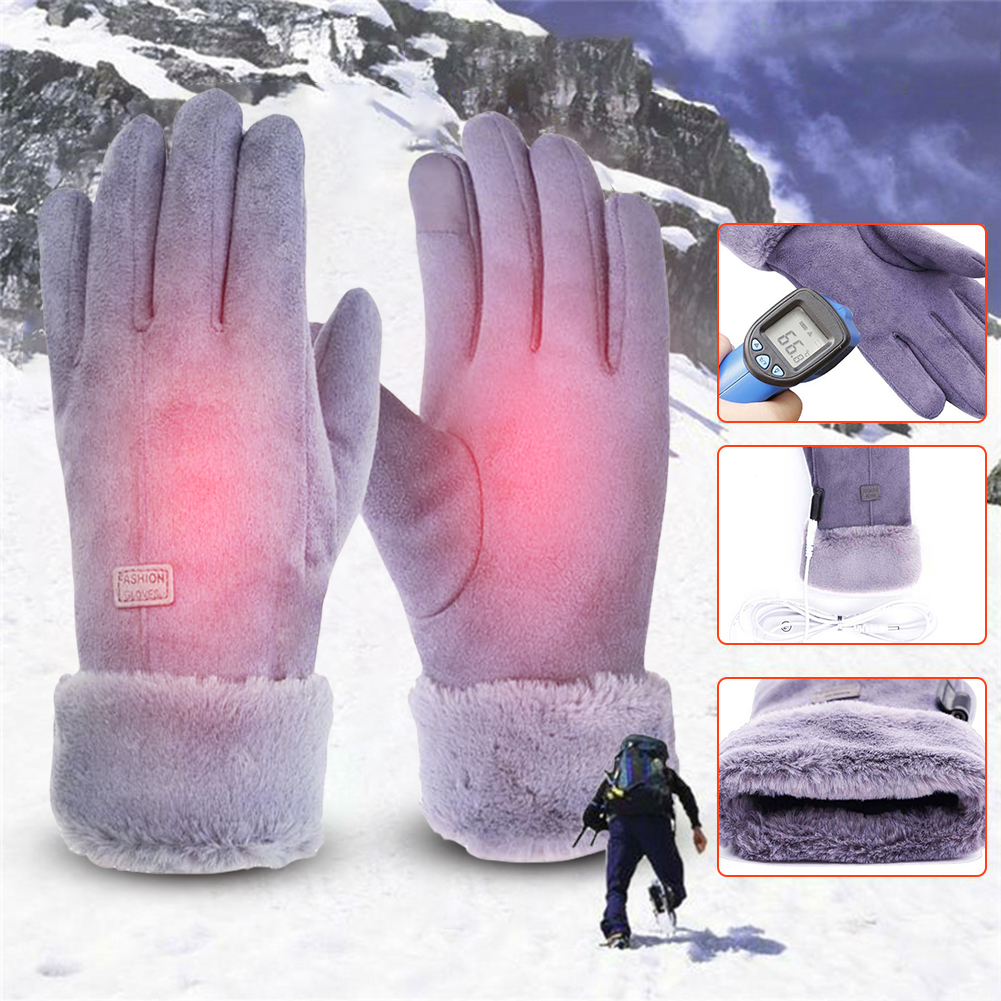 Electric Warm Gloves 3 Gear Ad - Touch Screen Gloves บทวิจารณ์และราคา