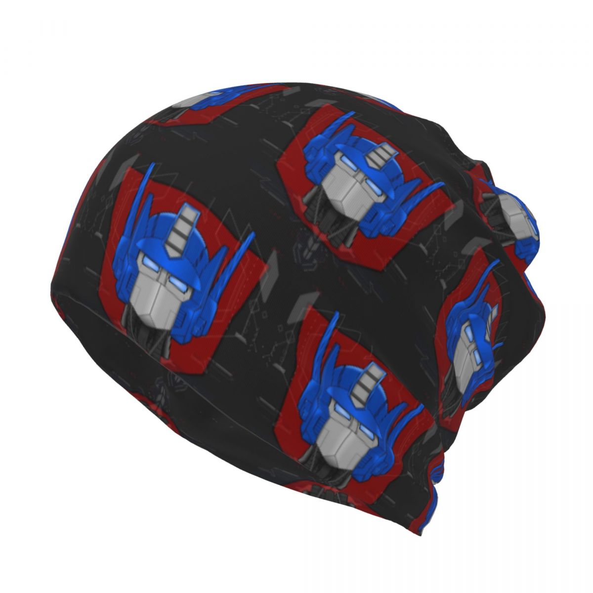 Optimus Prime Bust Bandana Nec - Knit Beanie Hat Warm บทวิจารณ์และราคา