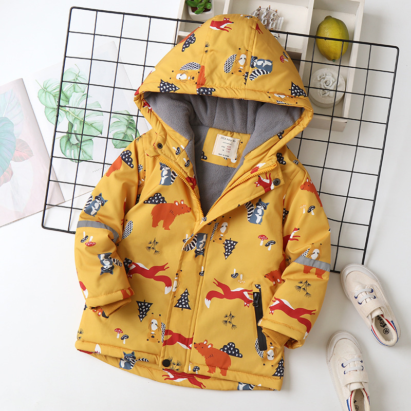 IYEAL Children's Coat Animals  - Flannel Shirt Lined บทวิจารณ์และราคา
