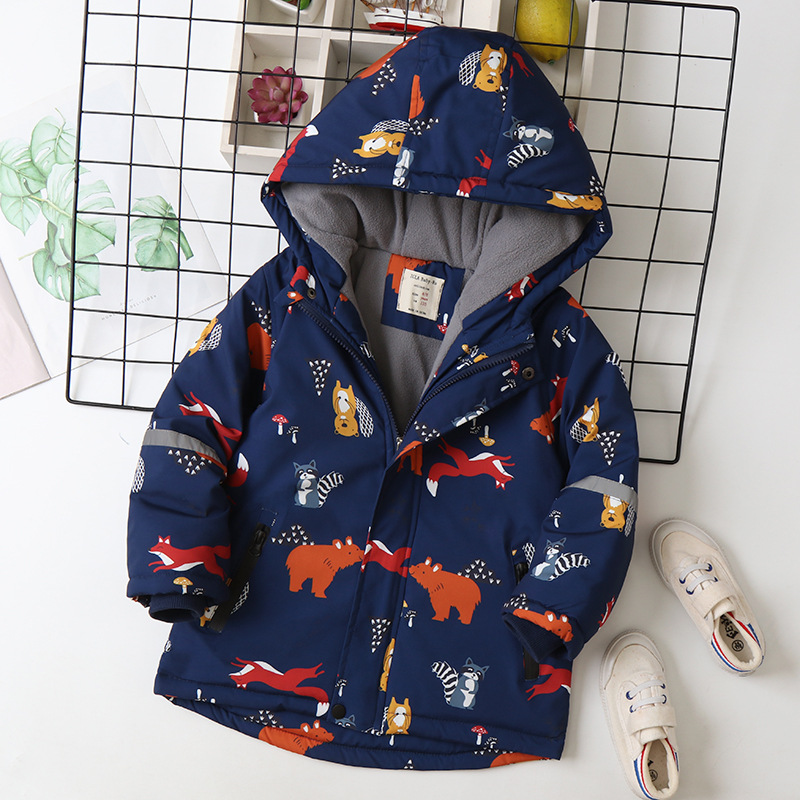 IYEAL Children's Coat Animals  - Flannel Shirt Lined บทวิจารณ์และราคา