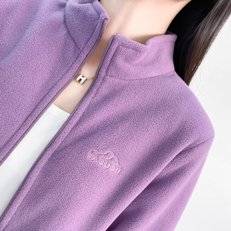 Fleece Sweatshirt No Hat Women - Sherpa Hoodie Fleece บทวิจารณ์และราคา