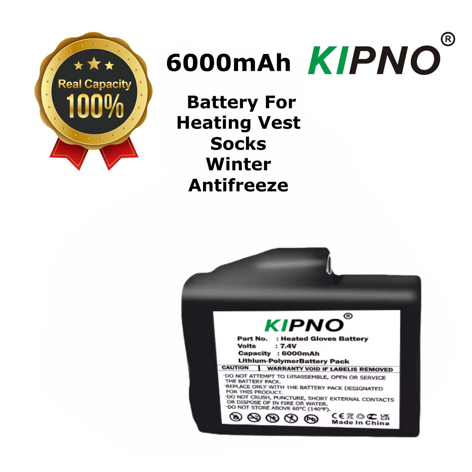 Heated Gloves Battery 7.4V 600 - Heated Vest Battery บทวิจารณ์และราคา