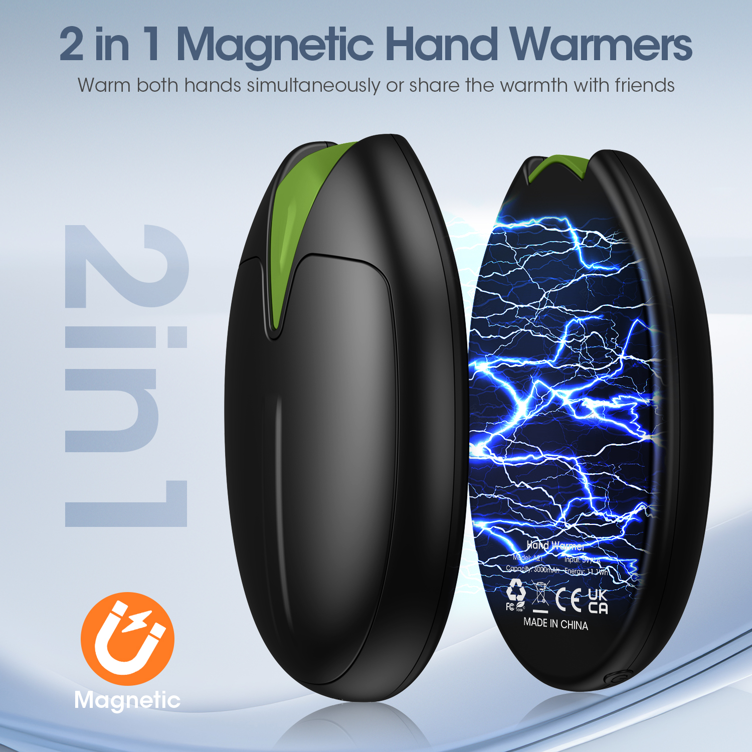 Hand Warmers Rechargeable, 2 P - Hand Warmer Electric บทวิจารณ์และราคา