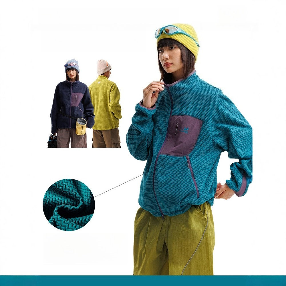 Stay Cozy Outdoors: Unisex Qui - Sherpa Hoodie Fleece บทวิจารณ์และราคา