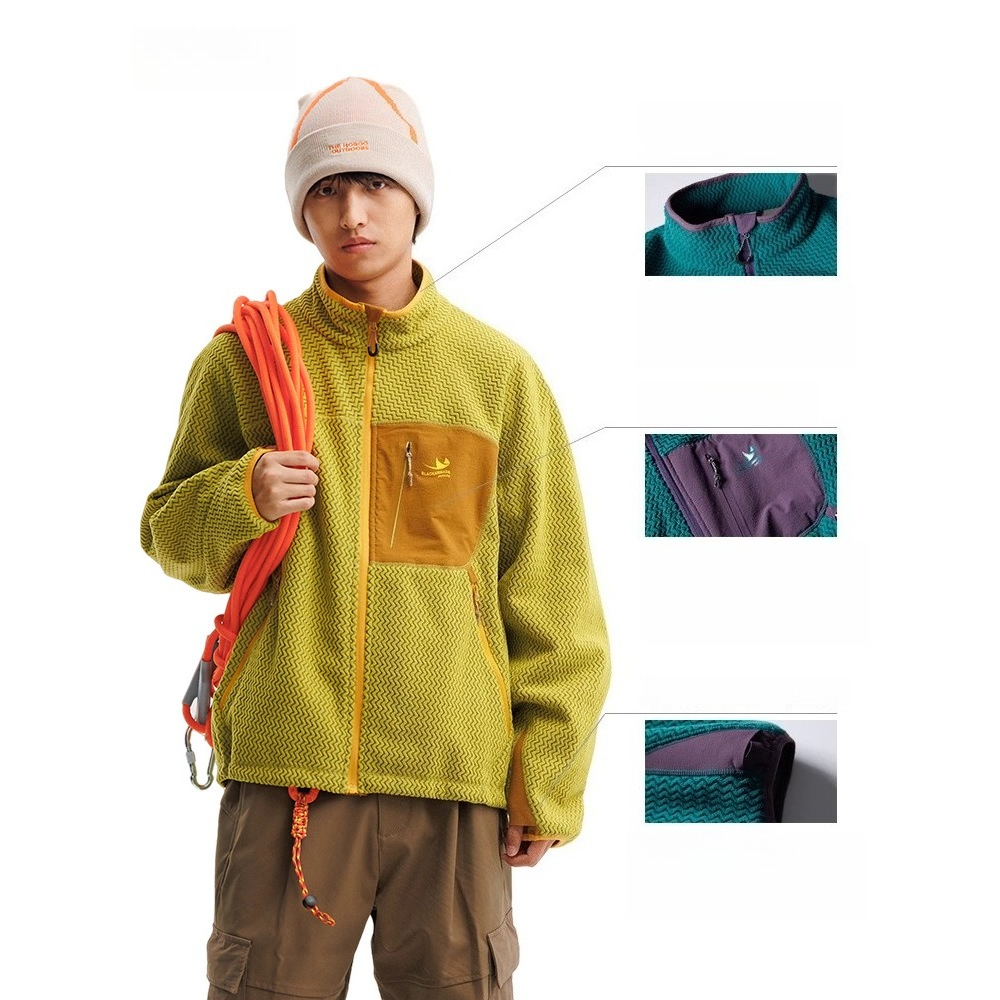Stay Cozy Outdoors: Unisex Qui - Sherpa Hoodie Fleece บทวิจารณ์และราคา