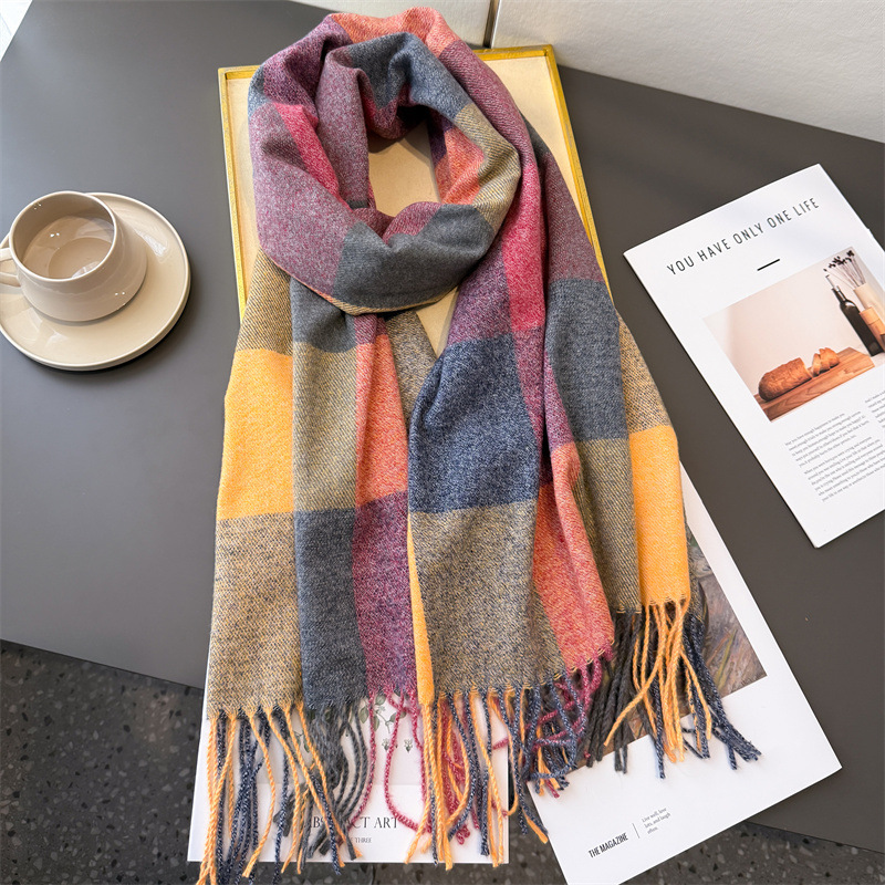 200*64cm New Fashion Cashmere  - Cashmere Pashmina Wrap บทวิจารณ์และราคา
