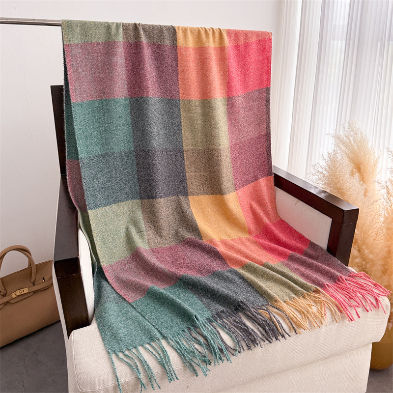 200*64cm New Fashion Cashmere  - Cashmere Pashmina Wrap บทวิจารณ์และราคา