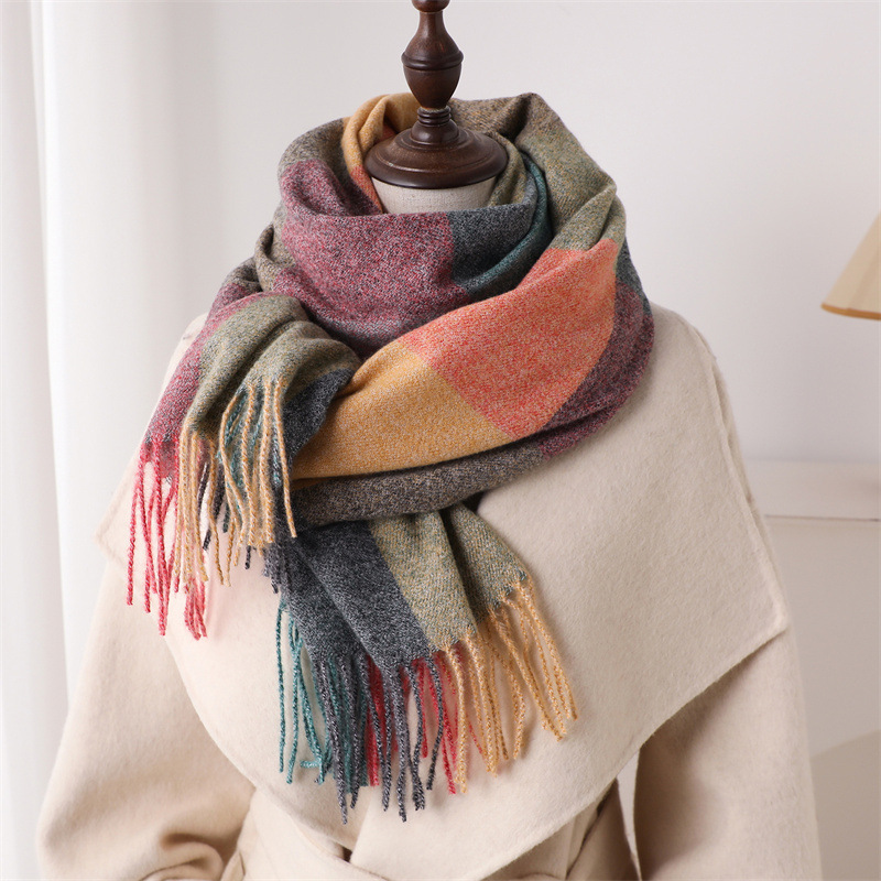 200*64cm New Fashion Cashmere  - Cashmere Pashmina Wrap บทวิจารณ์และราคา