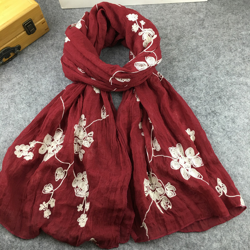 Many Colours Ethnic Embroidery - Shawl Wrap Winter บทวิจารณ์และราคา