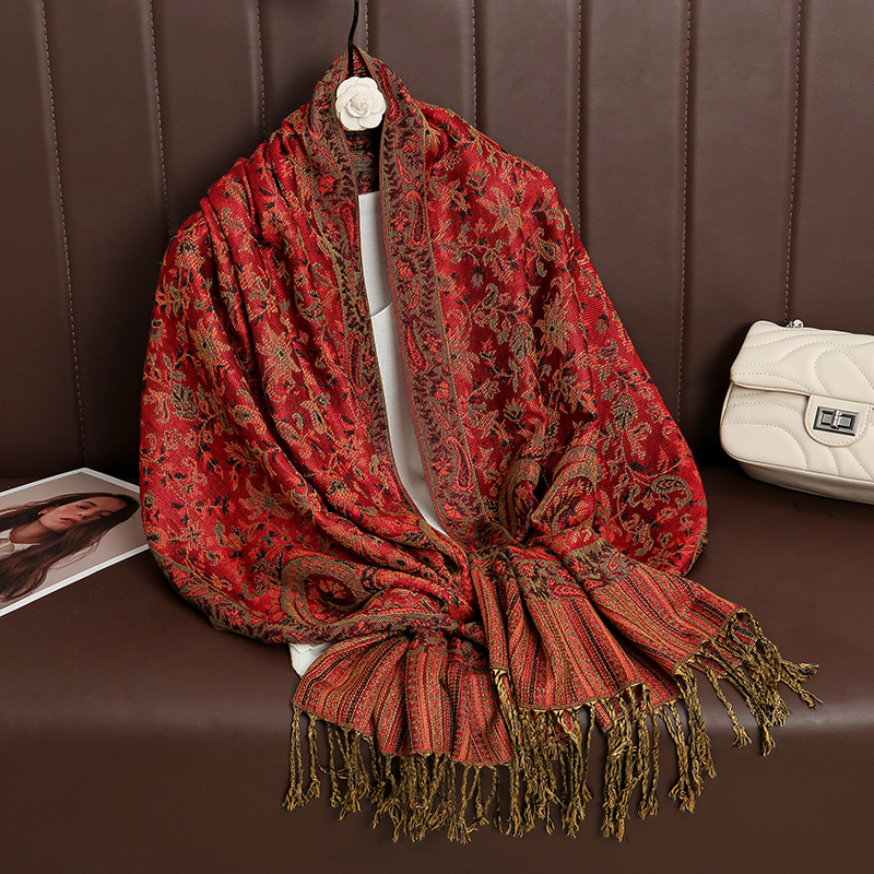 2024 Luxury Brand Cashmere Wom - Shawl Wrap Winter บทวิจารณ์และราคา