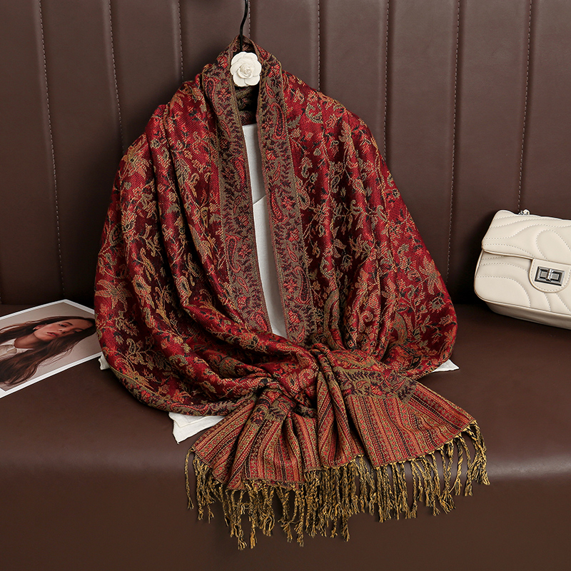 2024 Luxury Brand Cashmere Wom - Shawl Wrap Winter บทวิจารณ์และราคา