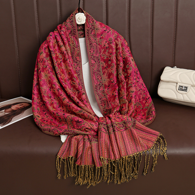 2024 Luxury Brand Cashmere Wom - Shawl Wrap Winter บทวิจารณ์และราคา