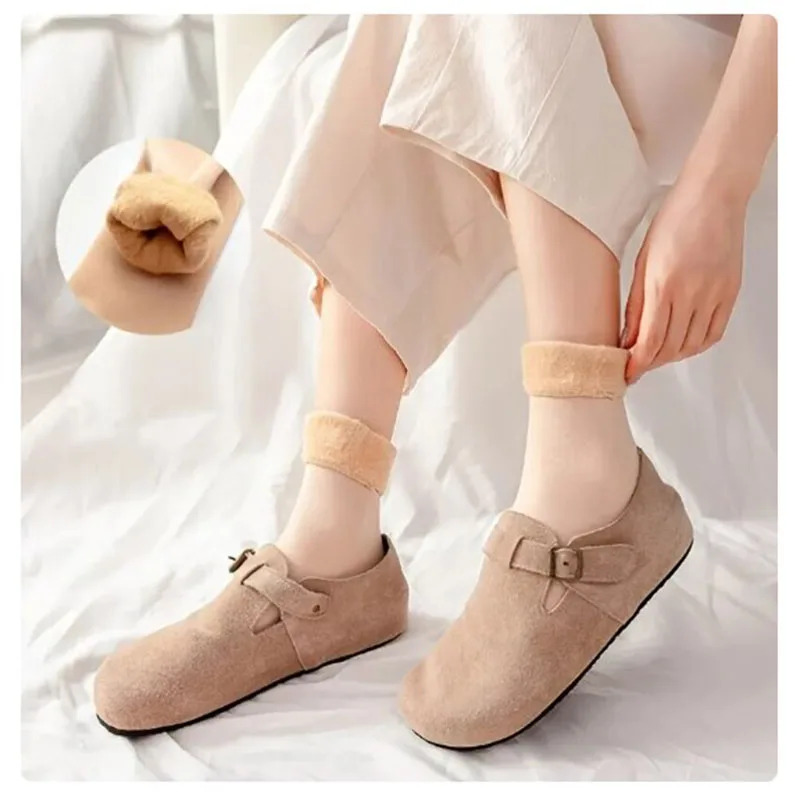 1/2/4Pairs Winter Warm Socks S - Thermal Sock Wool บทวิจารณ์และราคา