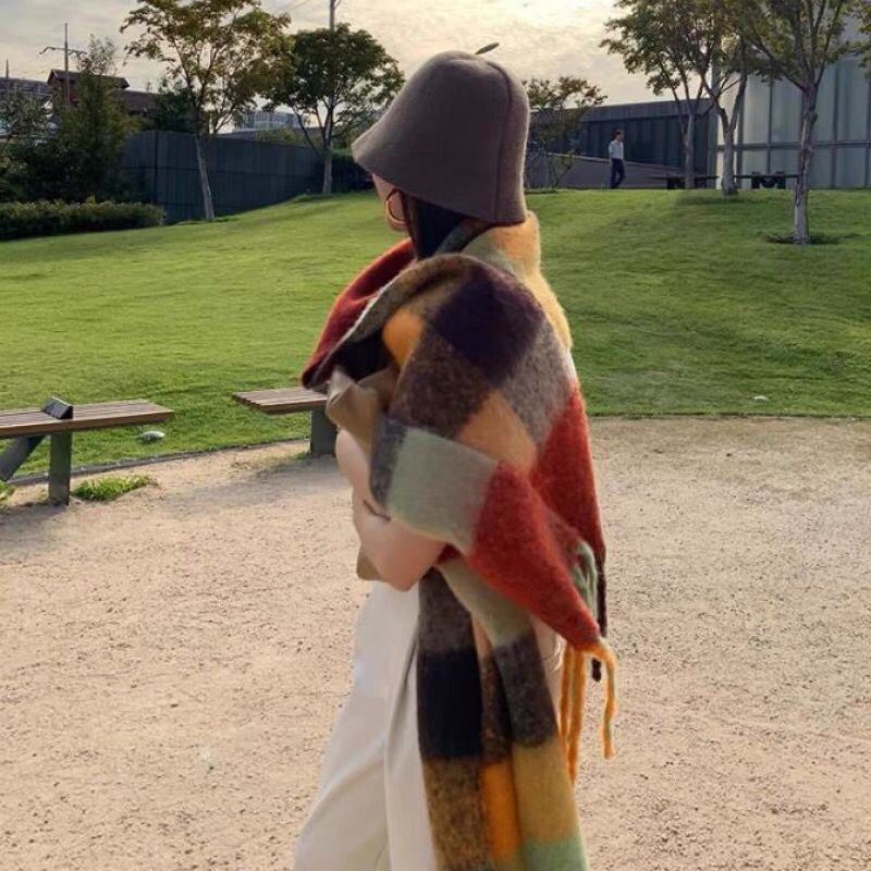 NEW Luxury Winter Thick Warm S - Cashmere Pashmina Wrap บทวิจารณ์และราคา