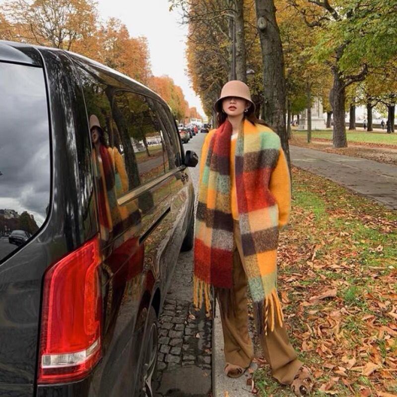 NEW Luxury Winter Thick Warm S - Cashmere Pashmina Wrap บทวิจารณ์และราคา