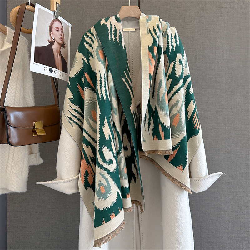 2025 Brand Warm Cashmere Ponch - Cashmere Pashmina Wrap บทวิจารณ์และราคา