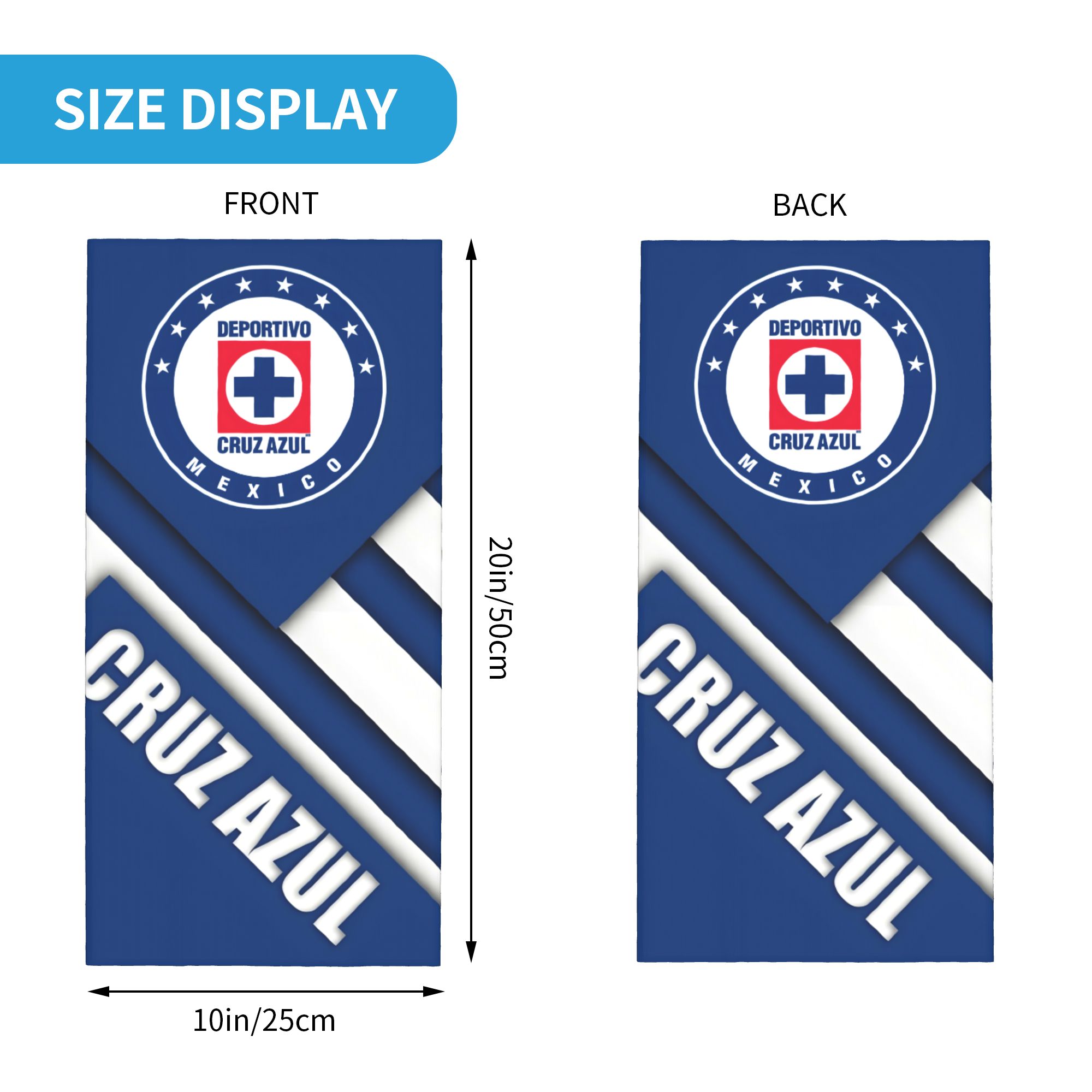 Mexico Football Club Soccer FC - Neck Gaiter Fleece บทวิจารณ์และราคา
