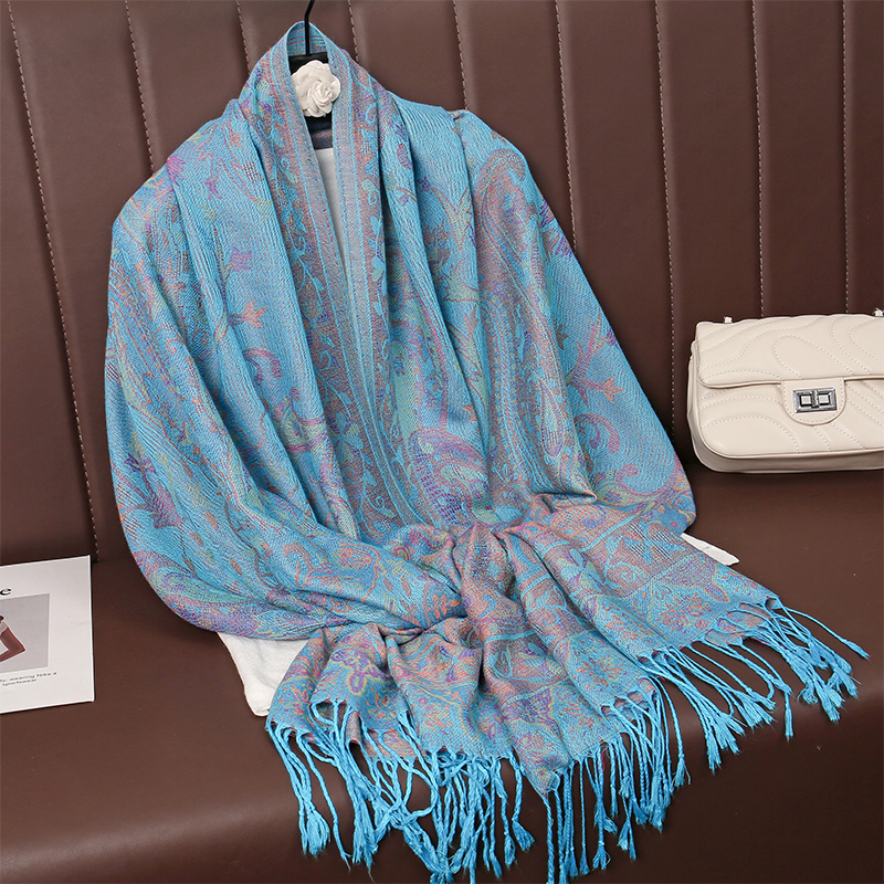 Tassel Blanket Design Thick Pa - Cashmere Pashmina Wrap บทวิจารณ์และราคา
