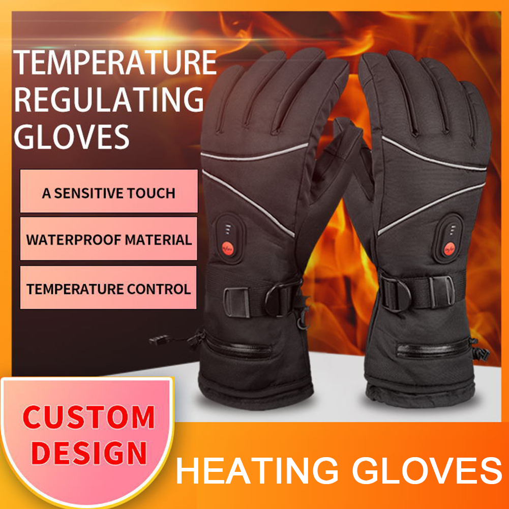 1 Pair Electric Heating Gloves - Touch Screen Gloves บทวิจารณ์และราคา