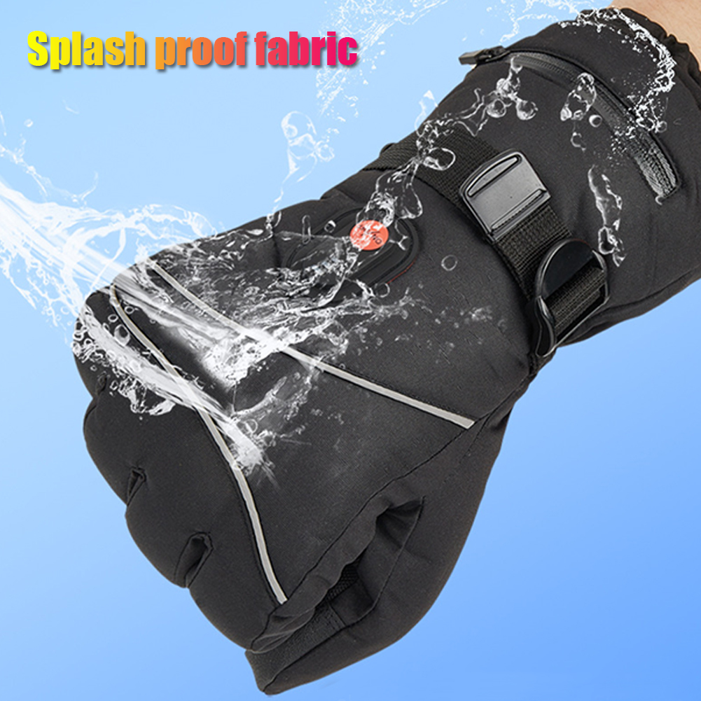 1 Pair Electric Heating Gloves - Touch Screen Gloves บทวิจารณ์และราคา