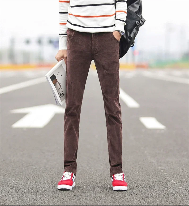 2023 Autumn Winter Men's Casua - Corduroy Pant Warm บทวิจารณ์และราคา