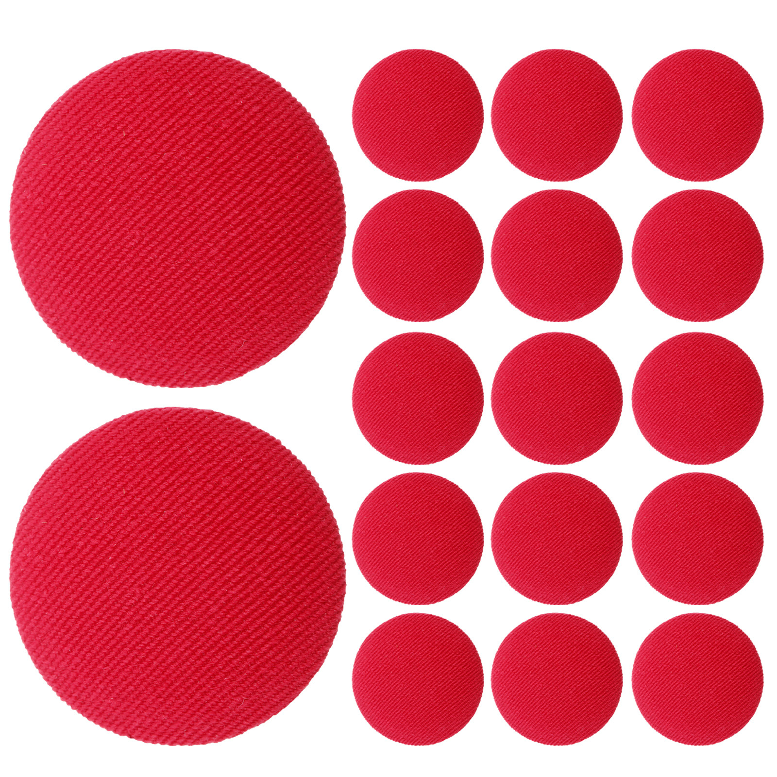 20Pcs Round Cloth Covered Butt - Wool Coat Peacoat บทวิจารณ์และราคา