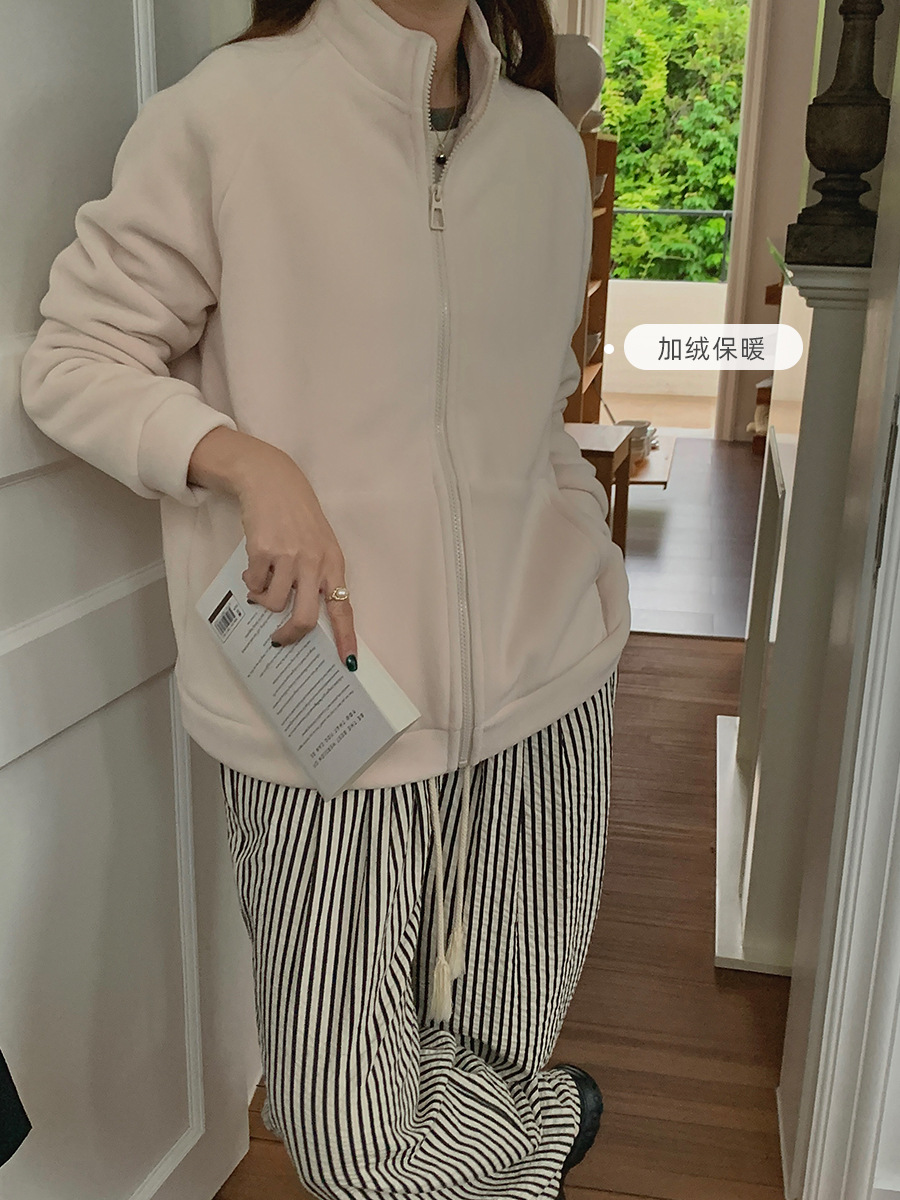 Fleece Sweatshirt No Hat Women - Sherpa Hoodie Fleece บทวิจารณ์และราคา