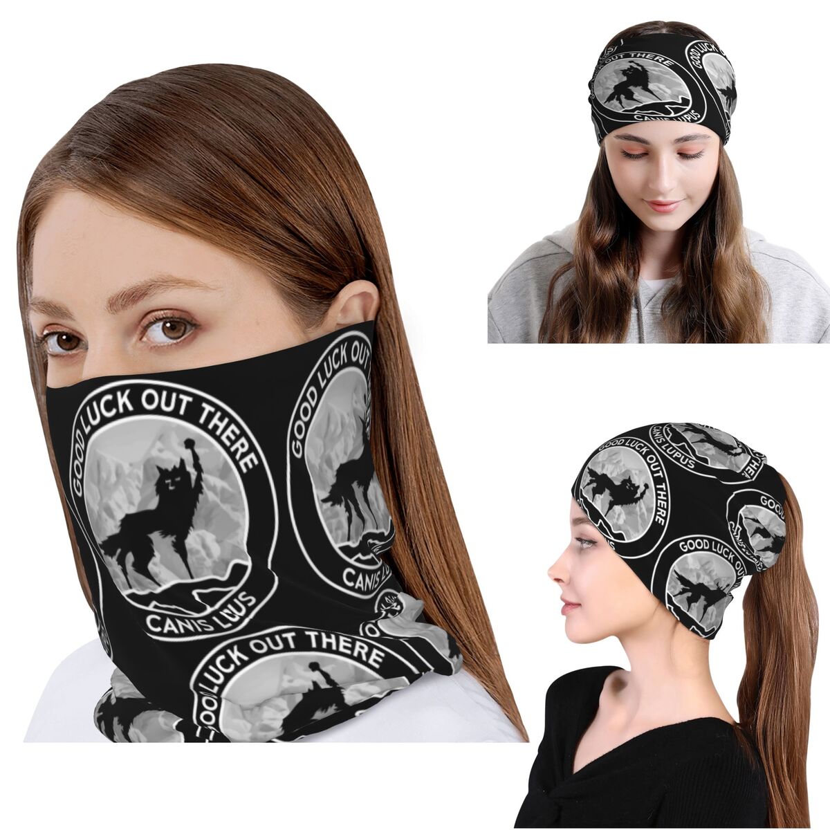 Fantastic Mr Fox - Wolf - Cani - Knit Beanie Hat Warm บทวิจารณ์และราคา