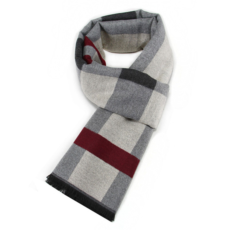 RUNMEIFA 2022 Classic Autumn & - Wool Scarf Men บทวิจารณ์และราคา