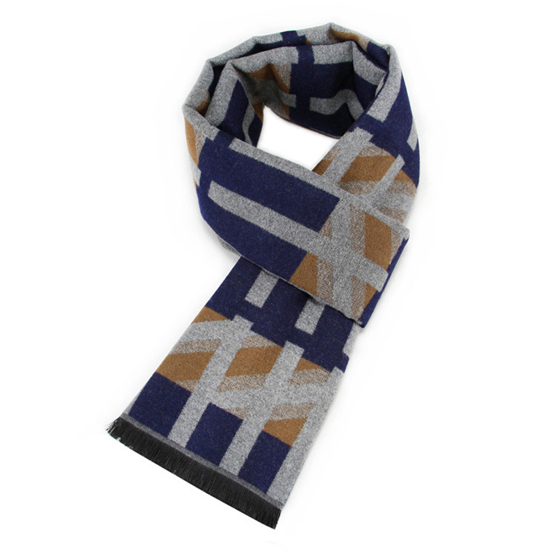 RUNMEIFA 2022 Classic Autumn & - Wool Scarf Men บทวิจารณ์และราคา